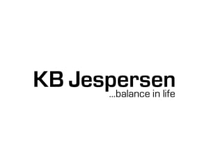 Enkelt hjemmesidedesign lavet til KB Jespersen